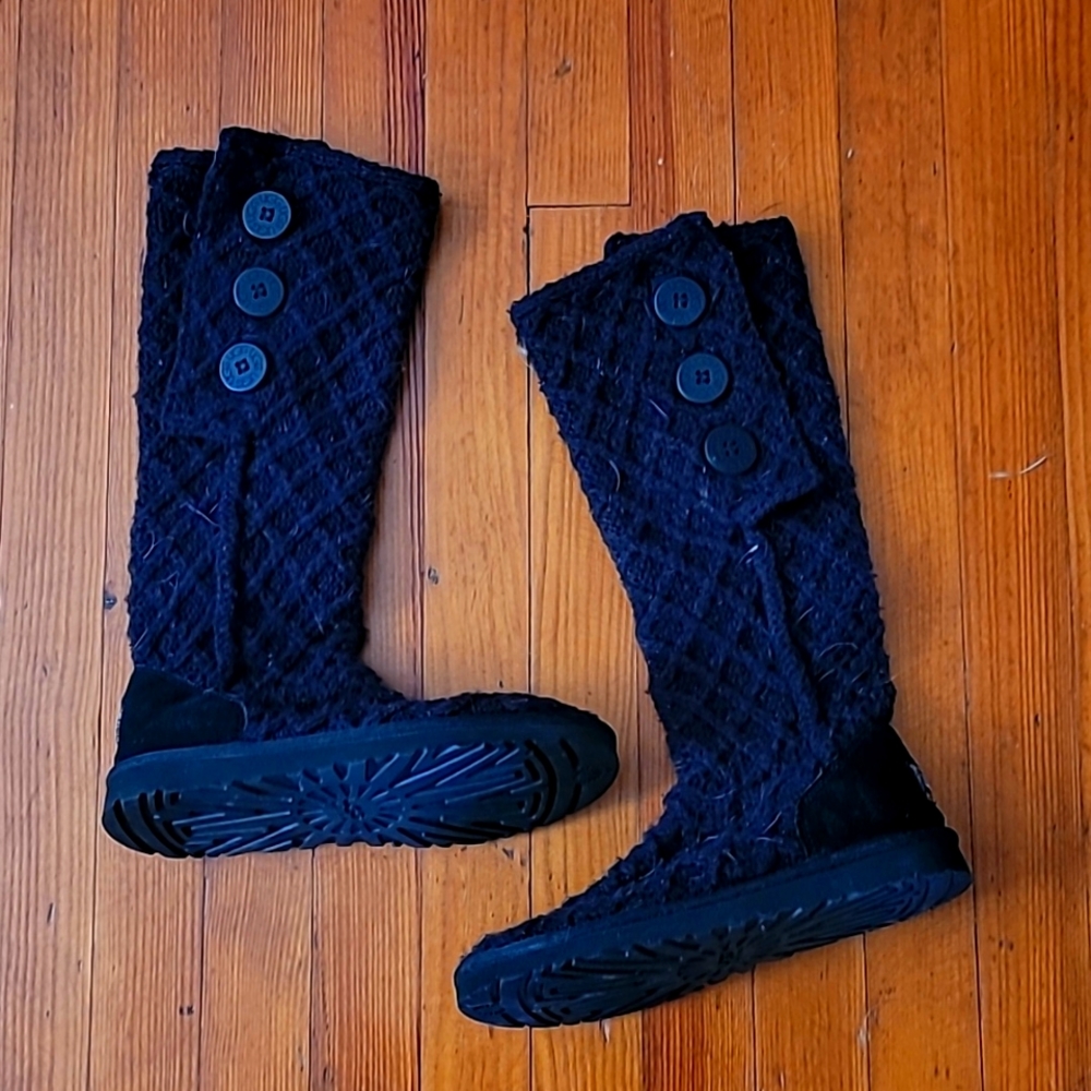 Ugg cloth boots